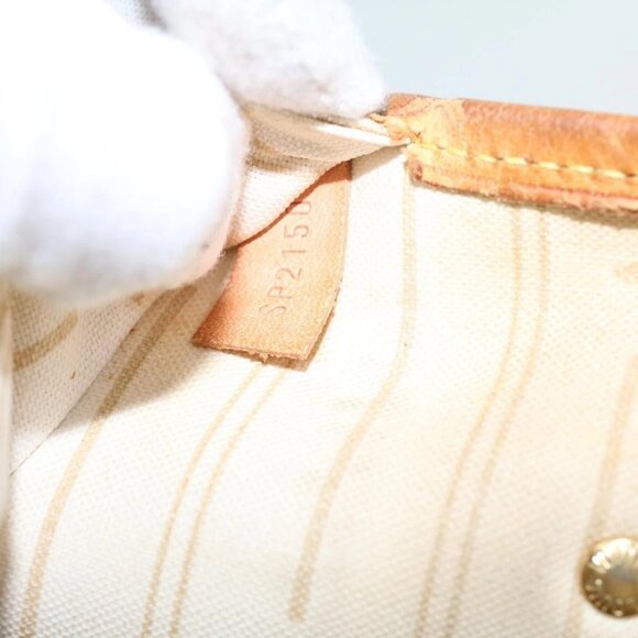 LOUIS VUITTON Damier Azur Neverfull MM Tote Bag - Picture 11 of 16